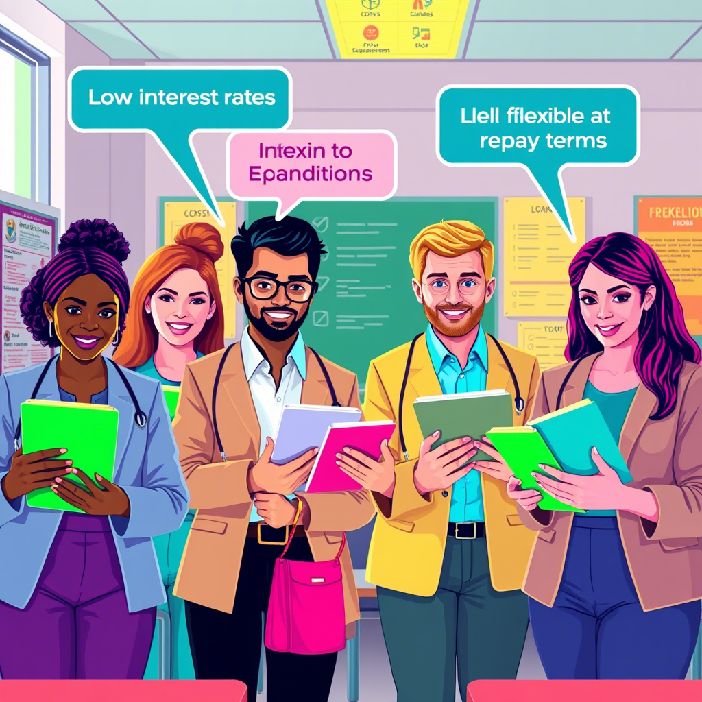 International students exploring personal loans for USA education in 2025.